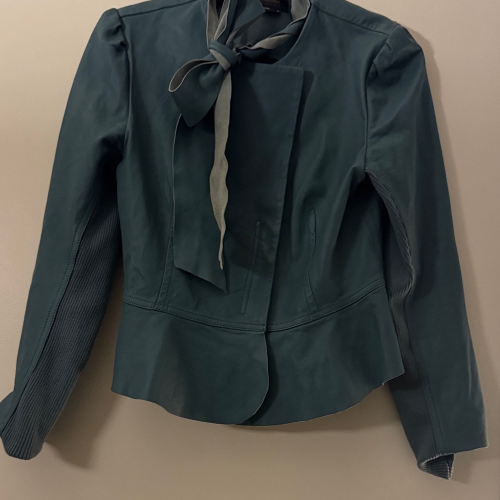BCBGMaxAzria Teal Women's Blazer